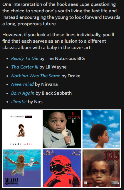 hip-hop-lifestyle:  This is one of the reasons that RapGenius is so important. Listen