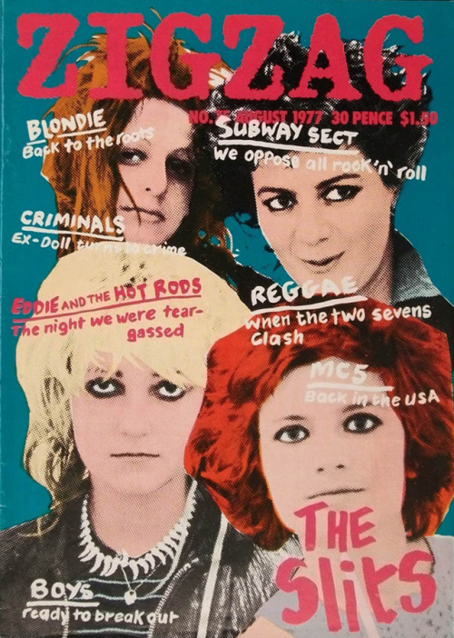 The Slits, ZigZag magazine, August 1977