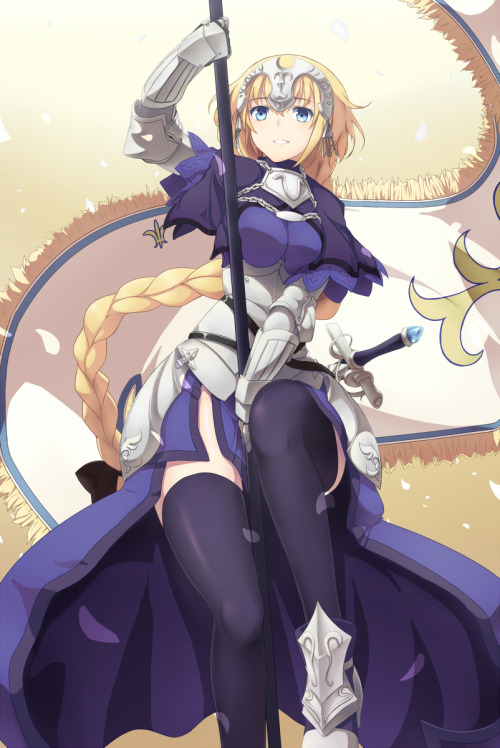 riaxa:Jeanne d'Arc byｲ歹ﾘ文※ Permission to upload this work was granted by the artist