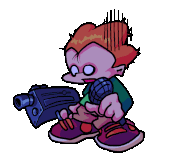 Fanart Today Original Art Some Day Pico Because Why Not I Love The Gun Holding Rapper