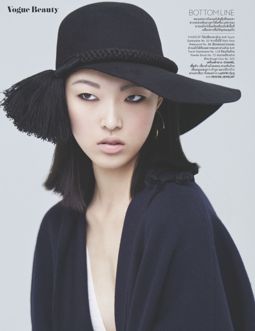Check out the November 2015 Issue of Vogue Thailand with hair by Takuya Sugawara &amp; manicures by 