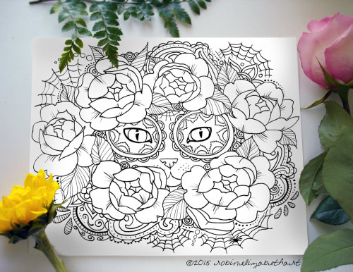 Free printable rose mandala coloring pages