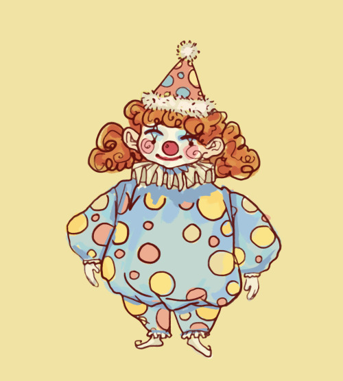 poppy the clown!!! shes very sweet and kind