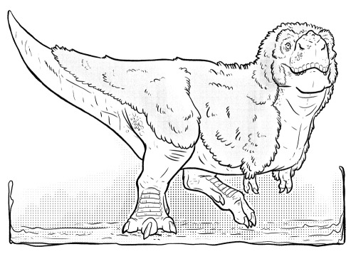 I’m a real paleoartist now! I have 19 illustrations of various extinct animals in the upcoming book,