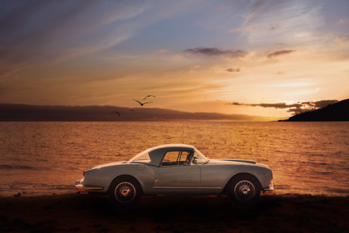 fabforgottennobility:vintageclassiccars:1955 Lancia Aurelia B24S Spyder America - Delicate.Dream….