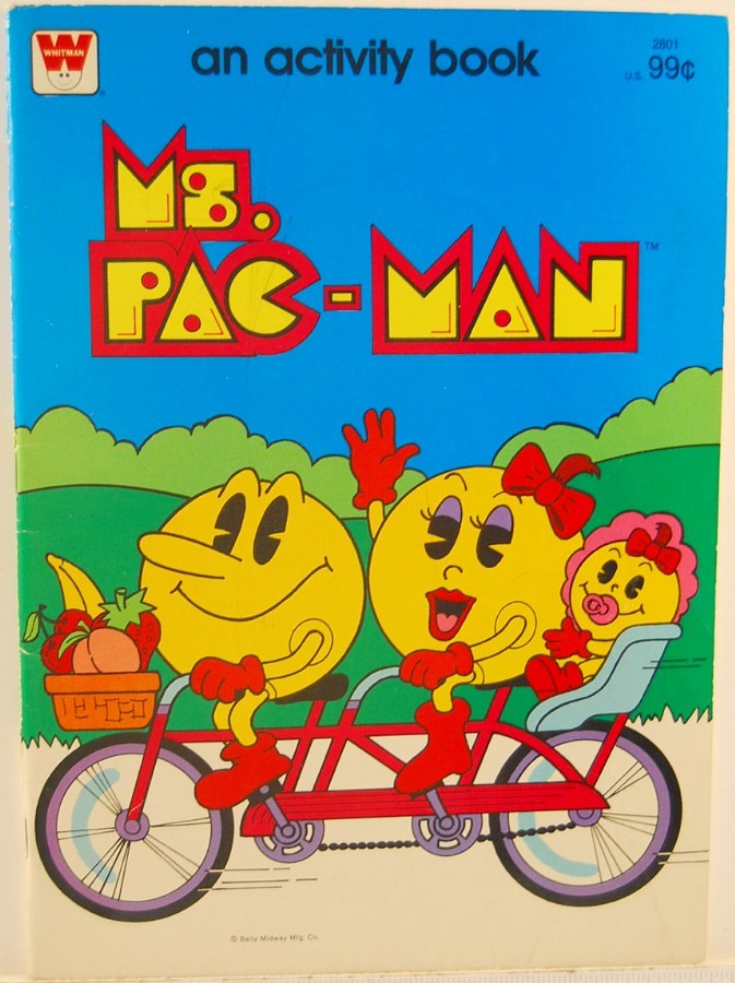 Vintage Whitman 99 piece Pac-Man Puzzle.