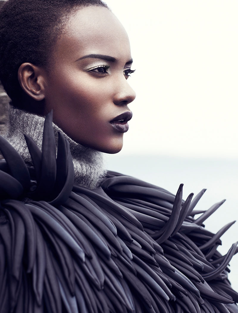 lamusenoire:   Grey Zone:The Lovely Herieth Paul for the September 2013 edition of