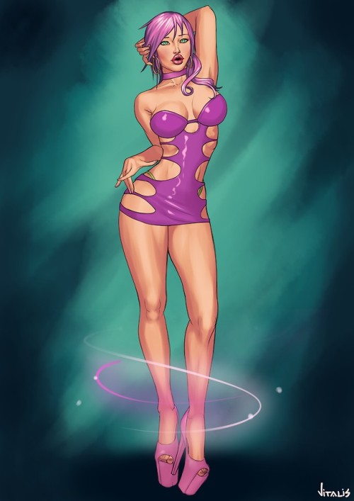 vitalisart: Lightning TransformationHere’s part of the bimbo transformation sequence from the 