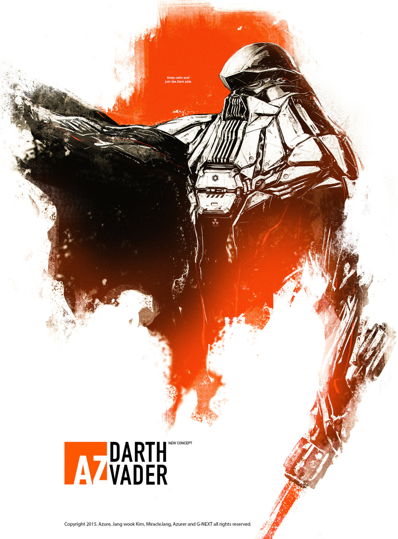 sekigan:  ArtStation - Rough Vader, Jang wook Kim