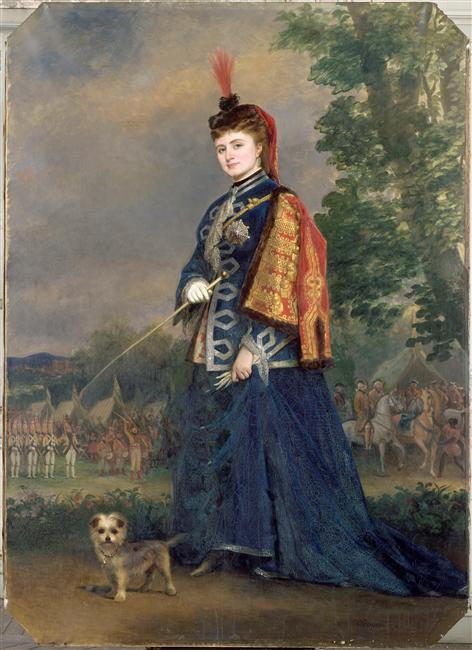 “Hortense Schneider in the role of the Grand Duchess of Gerolstein in a jacket of a Hungarian 