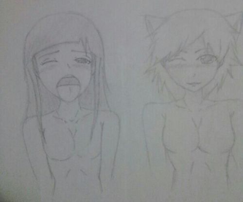 hentaixerotica:My wip drawings. Notice: 245 followers till 2K :D Thanks for the support so far y'al