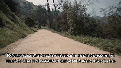 sizvideos:    Meet Vi, an AI personal trainer who lives in biosensing earphones.