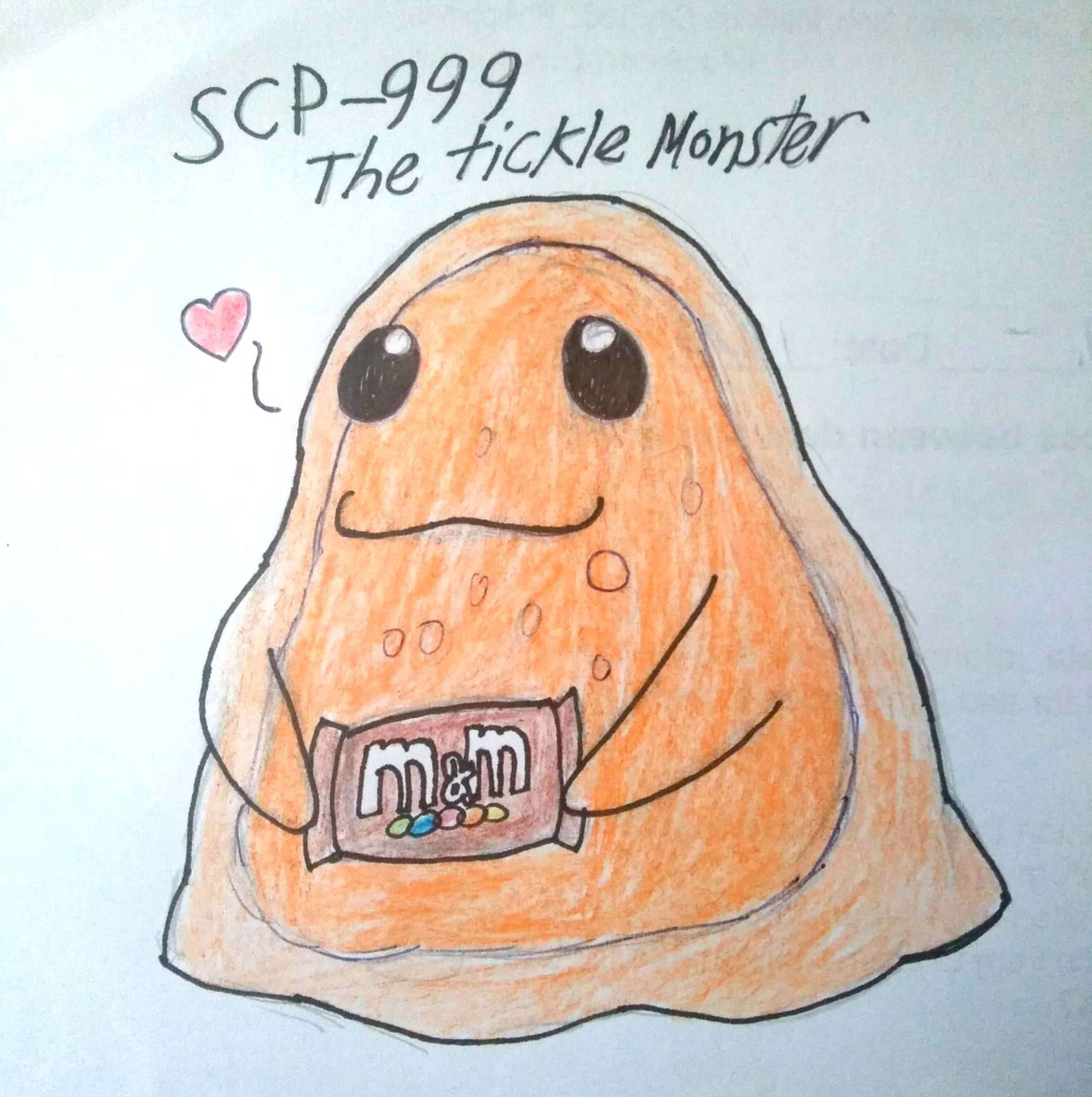 S.C.P 999 [The Tickle Monster] XWolfie_QueenX - Illustrations ART street