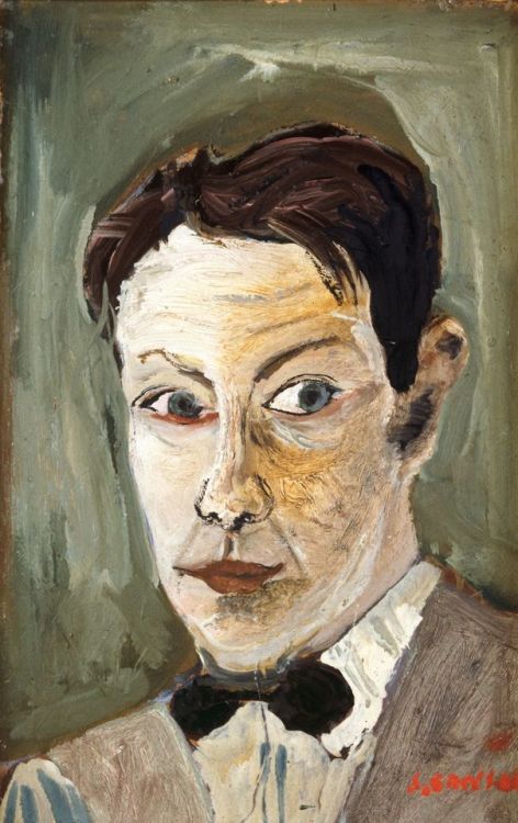 Self Portrait  -  Sven X-et Erixson, 1924Swedish, 1899-1970oil on canvas