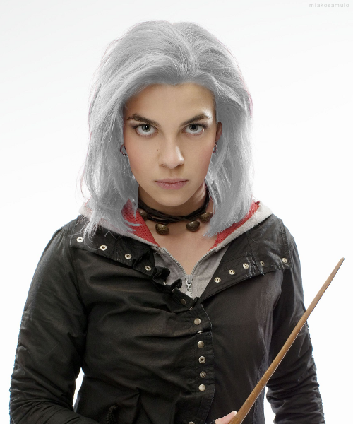   imjustwandering: Someone edit a picture of Tonks so she has translucent hair! 