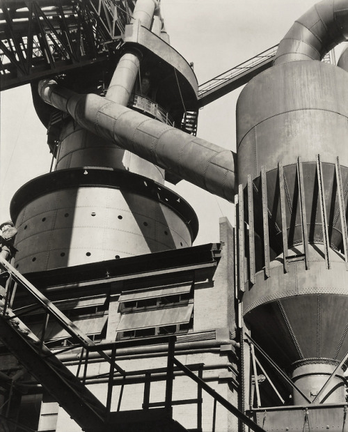 joeinct:Ford Plant, River Rouge, Blast Furnace and Dust Catcher, Photo by Charles Sheeler, 1927