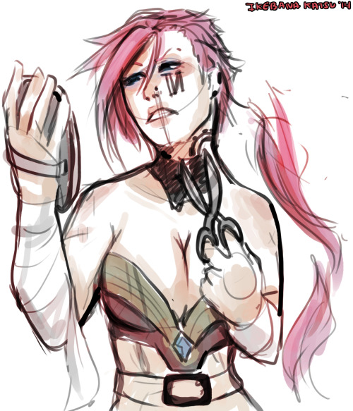 ff00cc:  ikebanakatsu:  Quick Sketch of my lovely Vi    