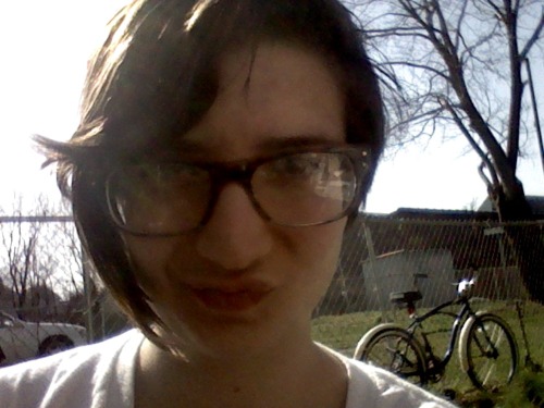 It’s nice out. So I decided to bring my laptop outside. Nobody warned me about the bugs.