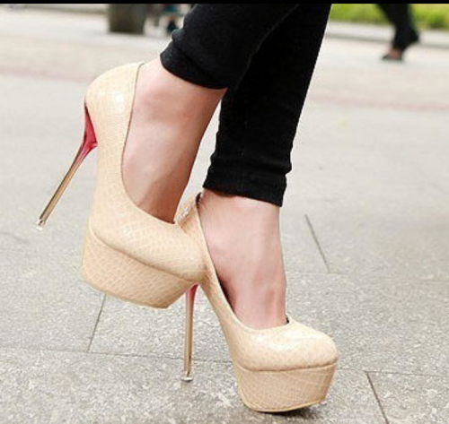 stiletto heels