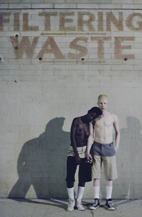 passaxpassa: Jodie Smith &amp; Shaun Ross by Naomi Shon source | more on tumblr Jodie Smith &