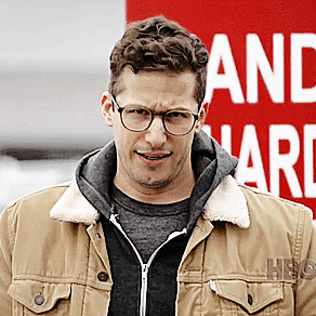 peralta4realz:me @ andy samberg: you could pour soup in my lap, and i’ll probably