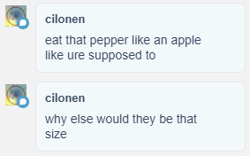 pochowek:  pochowek:might buy one (1) fresh cucumber, one (1) red pepper and simply.. a box of cherry tomatoes. cut them up and drizzle them with dressing and cal that a day going by this logic im afraid to know what am i supposed to do with the cucumber