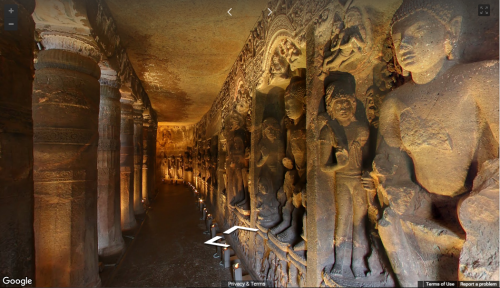 Celebrating the festival of lightsHappy Diwali from @indiastreetview!From the top: Ajanta Caves in M