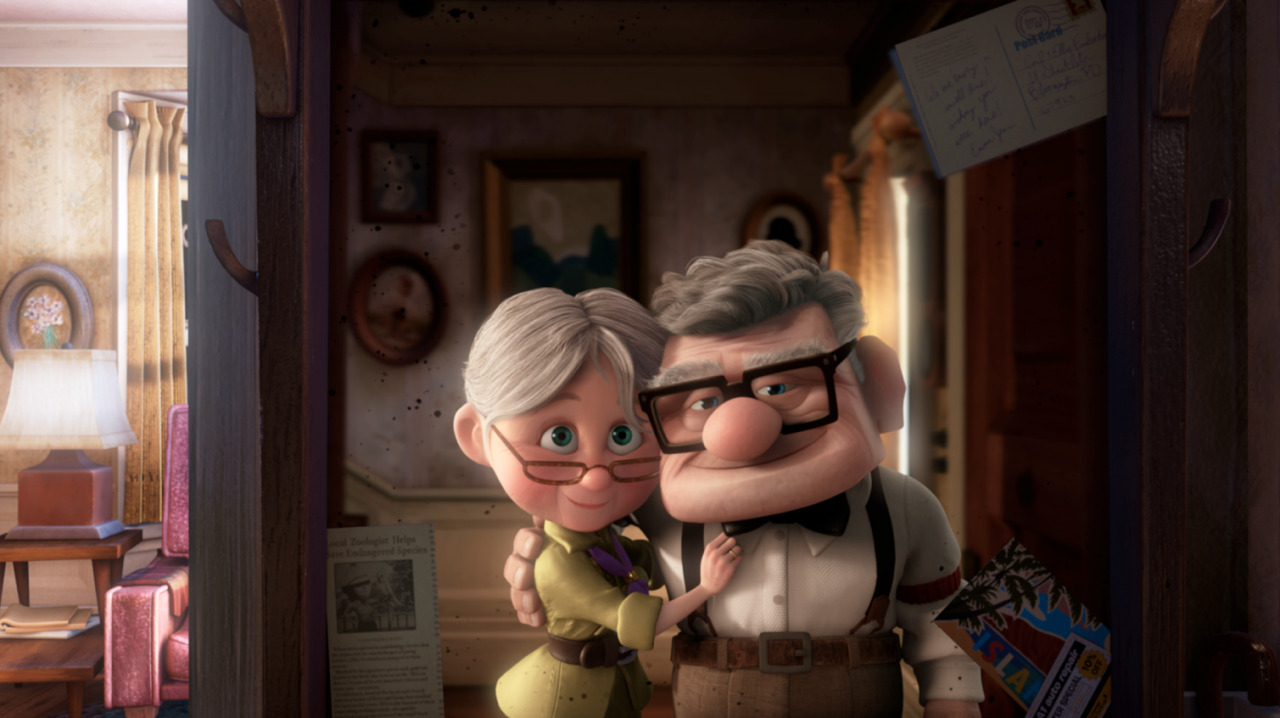 disneypixar:  In honor of Valentine’s Day, we present to you Carl and Ellie’s