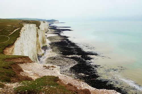 sisachan:Places I passed by: Seven Sisters, near Brighton, UK. 