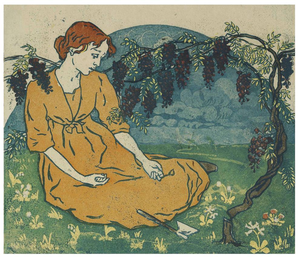 russian-style:  Maria Yakunchikova - Irreparable, 1893 
