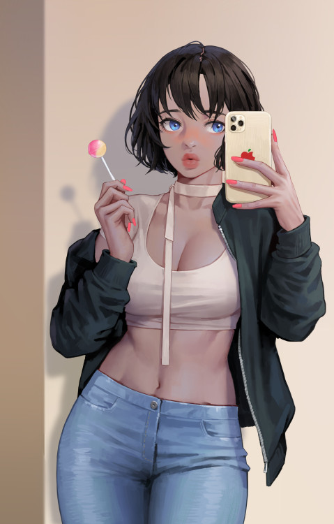 Selfie Jiwon Kimhttps://www.artstation.com/artwork/0nXAvE 