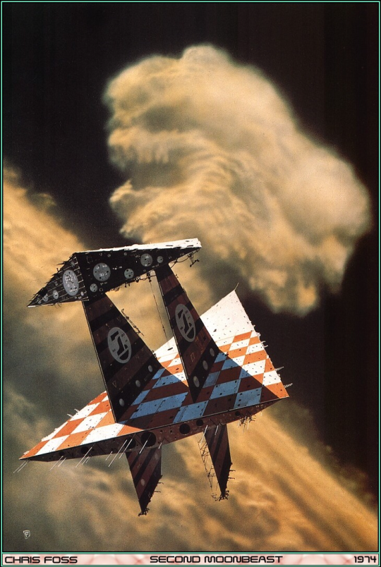 neil-gaiman: galacticdustbunnies:   neil-gaiman:  antifamutantdown:  karadenizliadam:  🚀🛸🛰   I’m gonna go fucking apeshit over this.  @vague-humanoid    I remember as a schoolboy being told by artist Roger Dean that Chris Ross’s SF book covers,