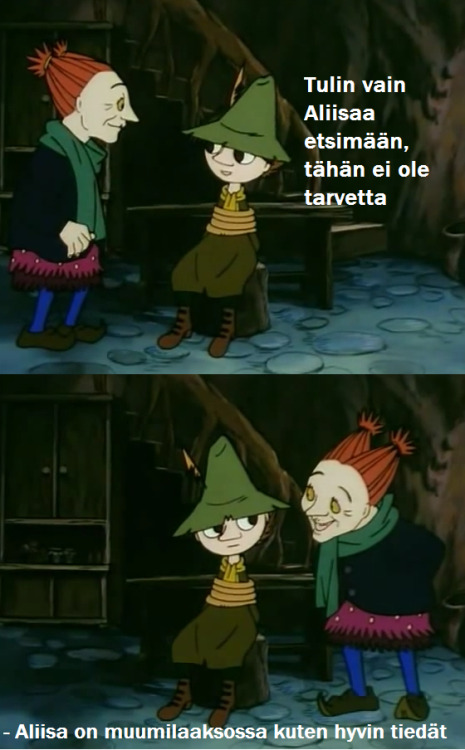 mrhemuli:Muumilaaksossa sattuu ja tapahtuu.