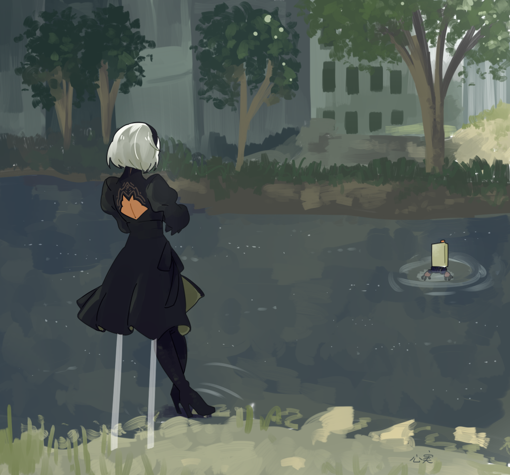 ここみです — fishing 2b from the stream