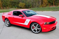 fuckyeahfordmustangs:  americanclassicmusclecars:  Muscle Cars…  Roush 5XR  Ford Mustang 2011 Follow us on Facebook V8.Ford Mustang  NOM NOM NOM.