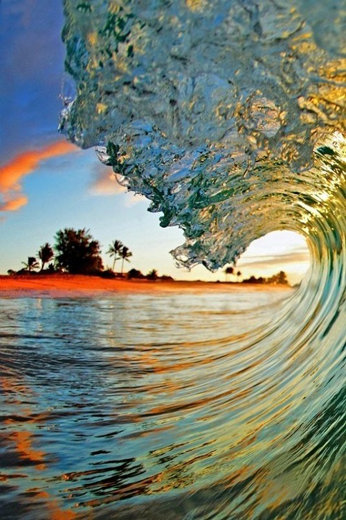 Porn Pics wolverxne:  Sandy's Beach, Oahu at sunrise,