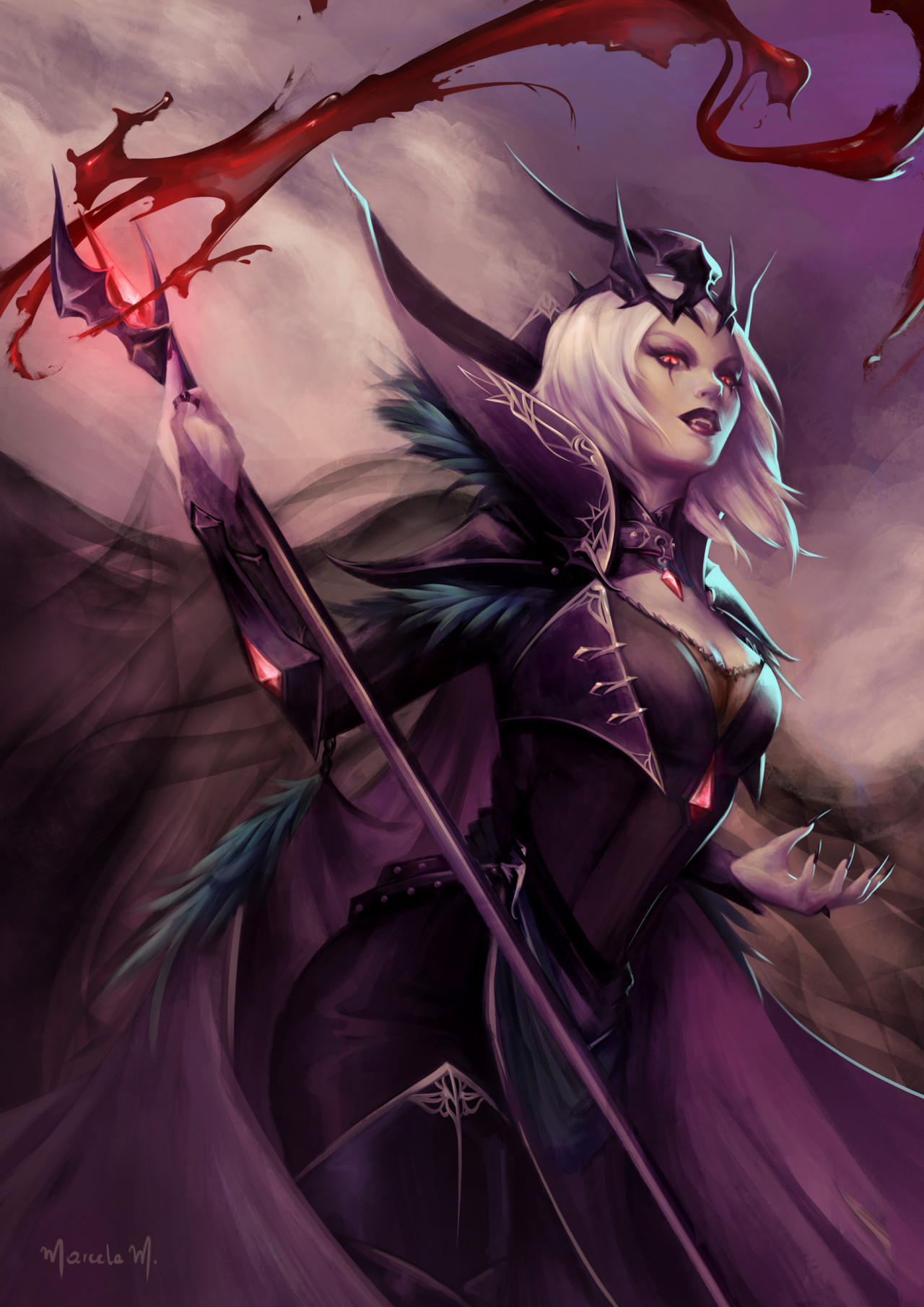 borealisowl:  Vampire Queen Leblanc / Marcela MedeirosOQ 