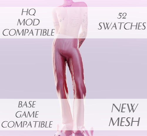  ㅤㅤ~Glamor and fashion ~ - new mesh; - base game compatible; - HQ mod compatible; - 52 swatches TERM