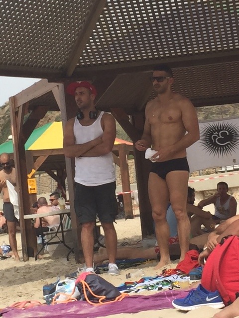 moteq1:  Hot Heeb of the Day  Hilton Beach, Tel Aviv 