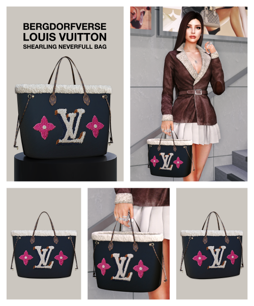 Louis Vuitton Shearling Neverfull BagHey everyone, here is the part 2/3 of the Louis Vuitton Shearli