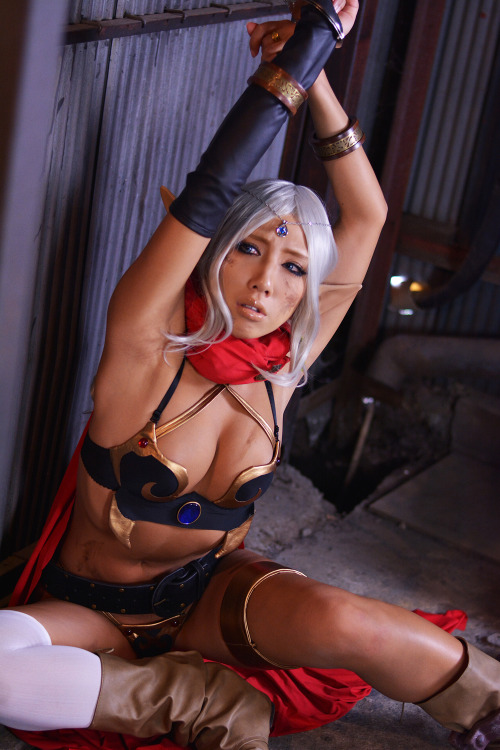 Cosplay Girl Nonsummerjack (Dark Elf) (Eternal Darkness) 1-9