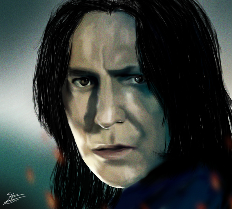 Alan Rickman — Professor Snape by ArchXAngel20 ...