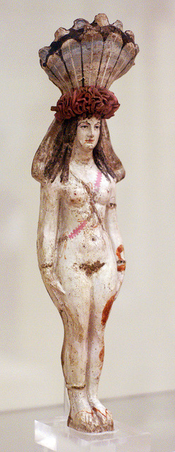 Statuette of Isis-Aphrodite, Ptolemaic- Roman Egypt; about 100 BC- 200 AD