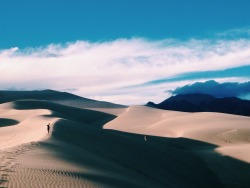 patagonia:  Evening Walk, Great Sand Dunes