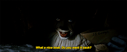 incomparablyme:It (2017) dir. Andy Muschietti“Georgie catches boat” Opening Gag Scene