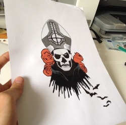 Theevildana:  Fuckyeahghostband:  Namelessworshippers:  © Maxdriver.   Unholy Fan