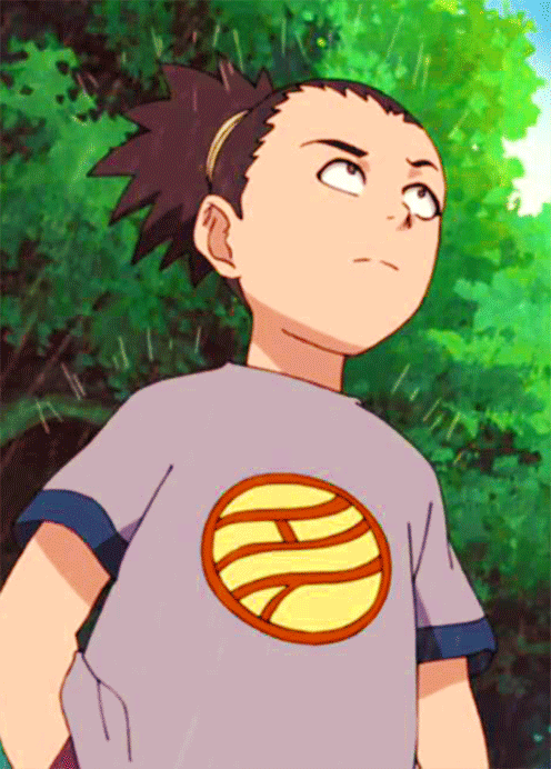 anamicenas:  sakanasa:  N A R U T O    … … . . smol nara  Baby Shikamaru 😍