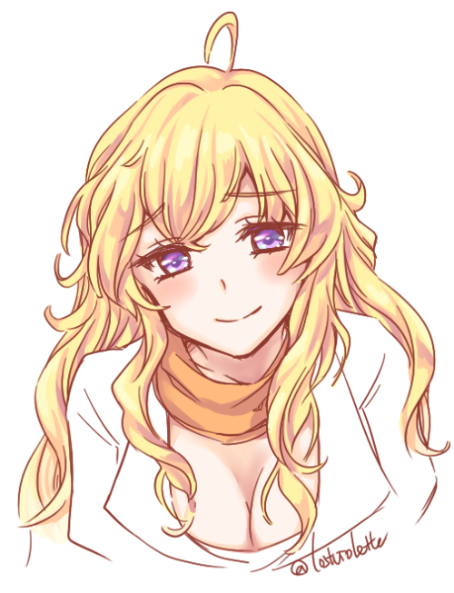 veritas-senpai:yang xiao long by lostviolette on pixiv