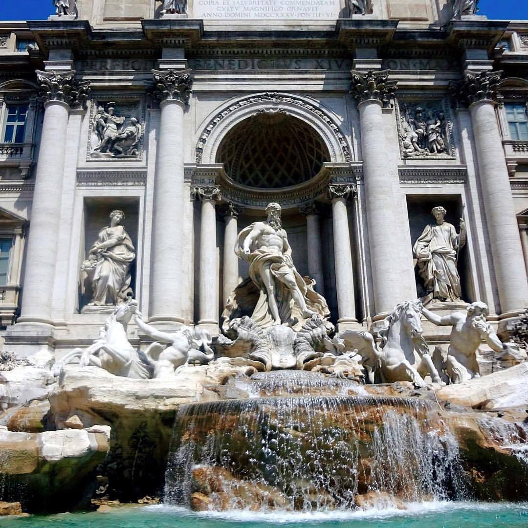 pamelasendee:  The tradition is that you throw a coin into the fountain and make