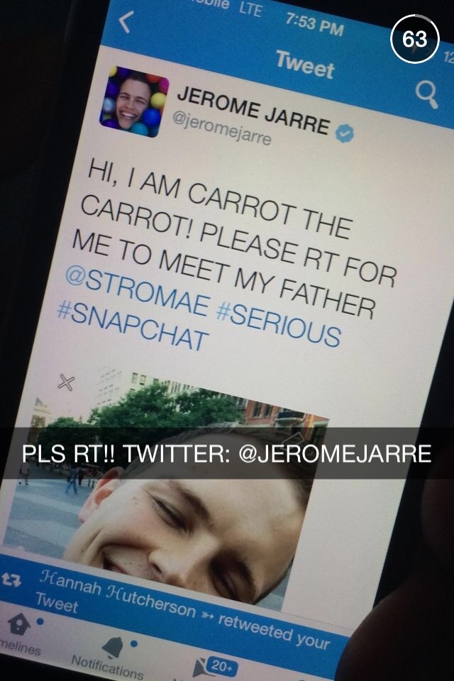 maestromae:  Carrot the Carrot meets his father, Stromae. Featuring Jerome Jarre.